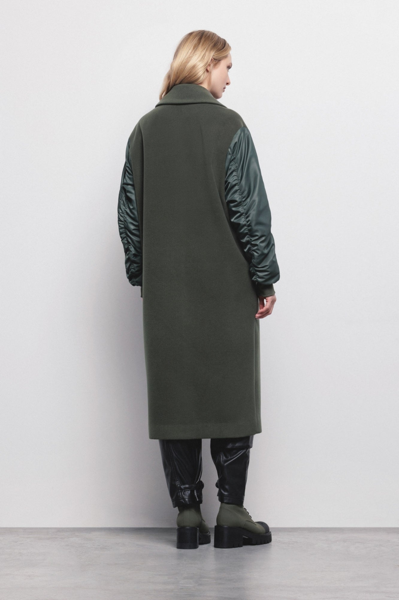 Gaelle paris Cappotto Doppiopetto Verde Militare