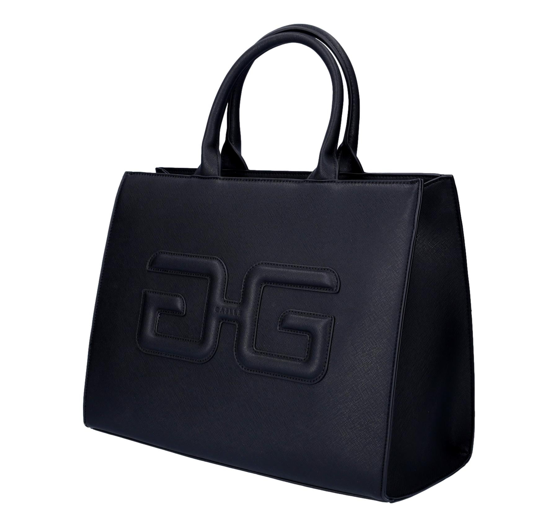 Gaelle Maxi Shopper Con Patch Double G E Logo Impresso